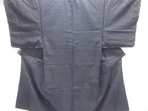 アンティーク　亀甲絣織出し手織り紬男物着物